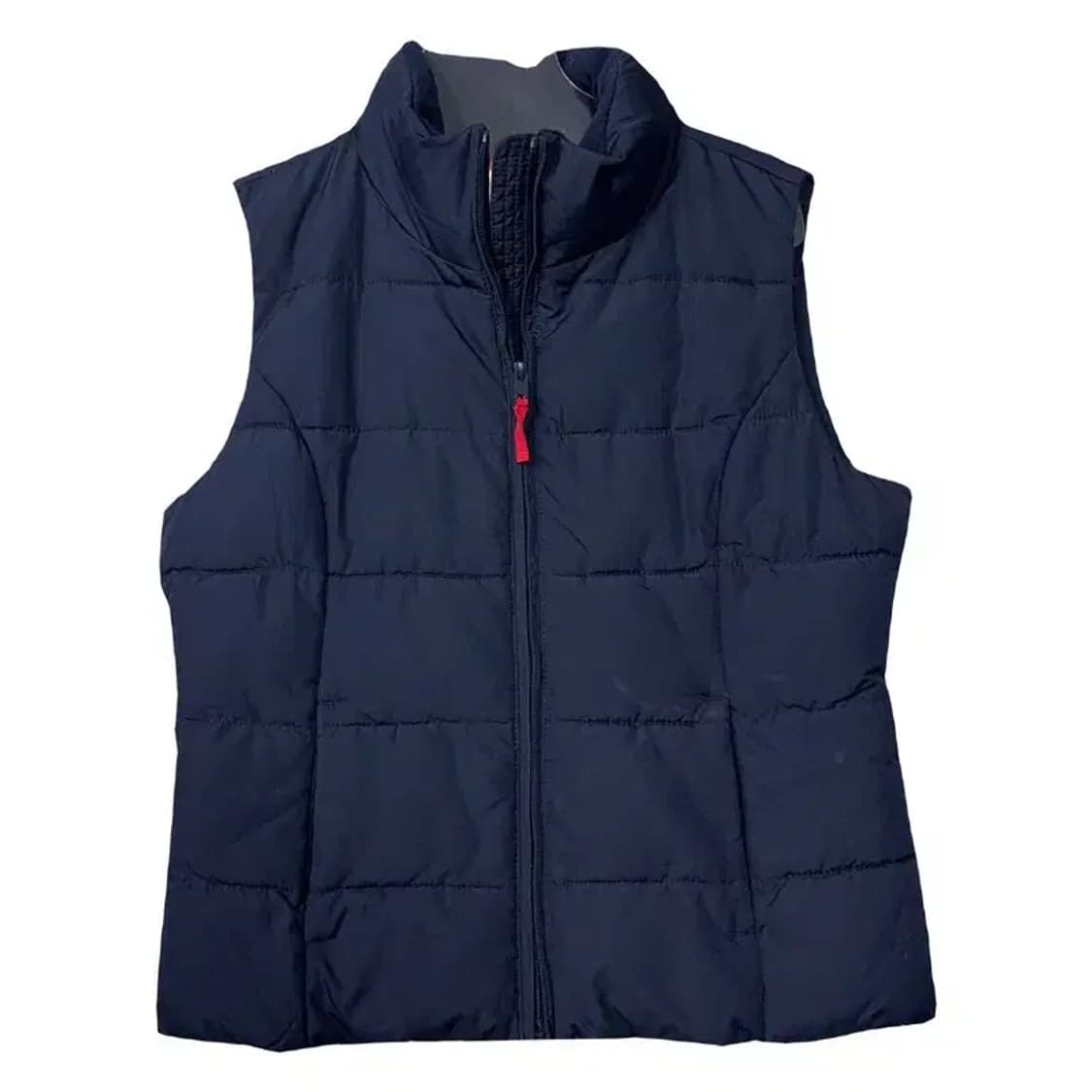 후아유 네이비 캐주얼 패딩 조끼 M 상품이미지1