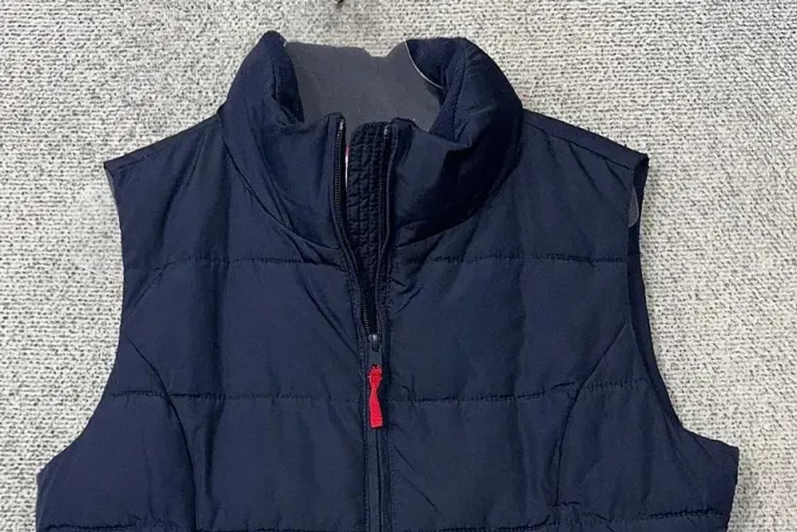 후아유 네이비 캐주얼 패딩 조끼 M 상품이미지3