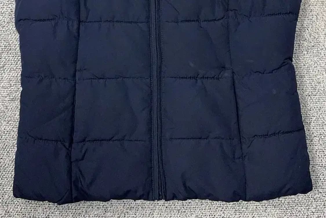 후아유 네이비 캐주얼 패딩 조끼 M 상품이미지4