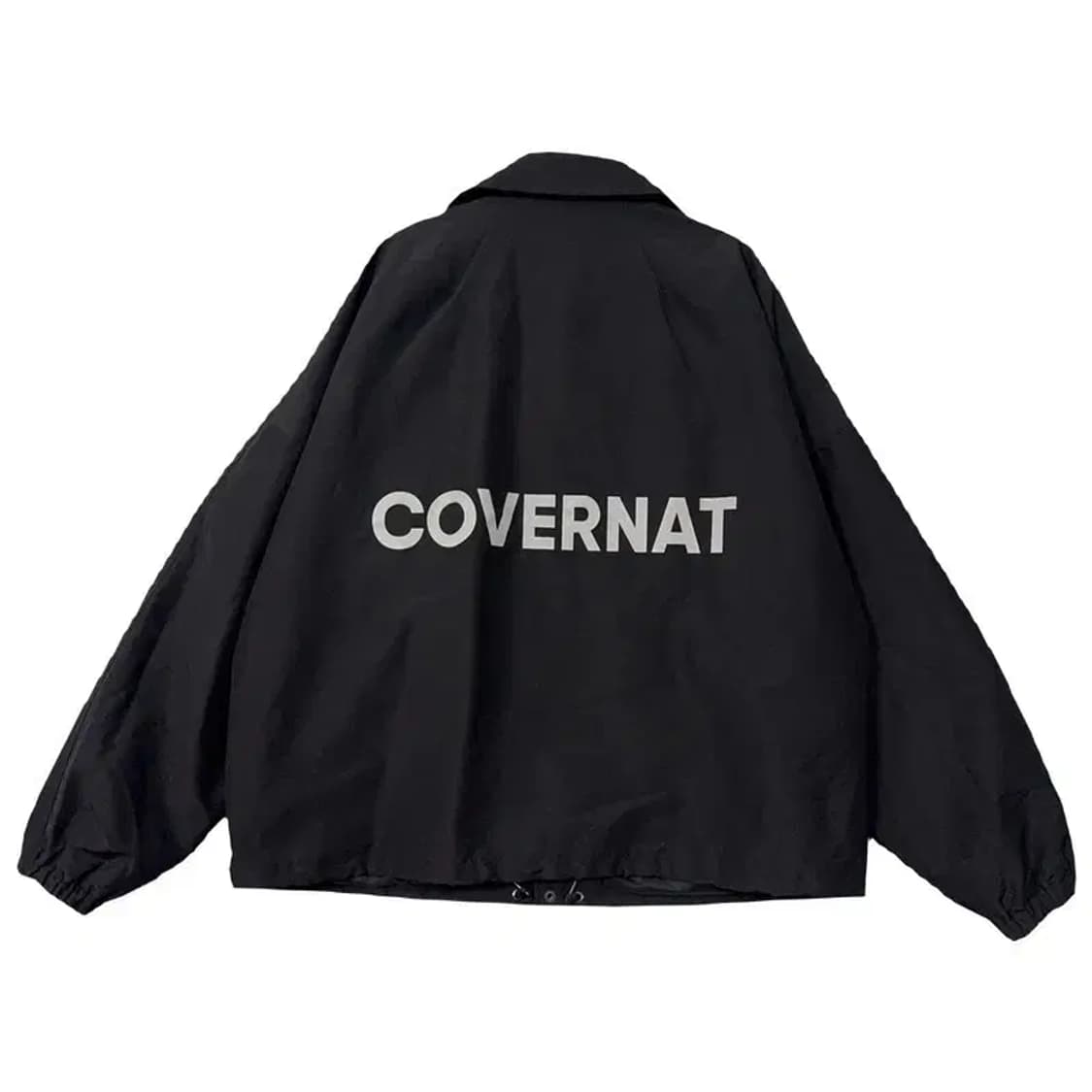 커버낫 블랙 로고 코치 자켓 MEDIUM 상품이미지2