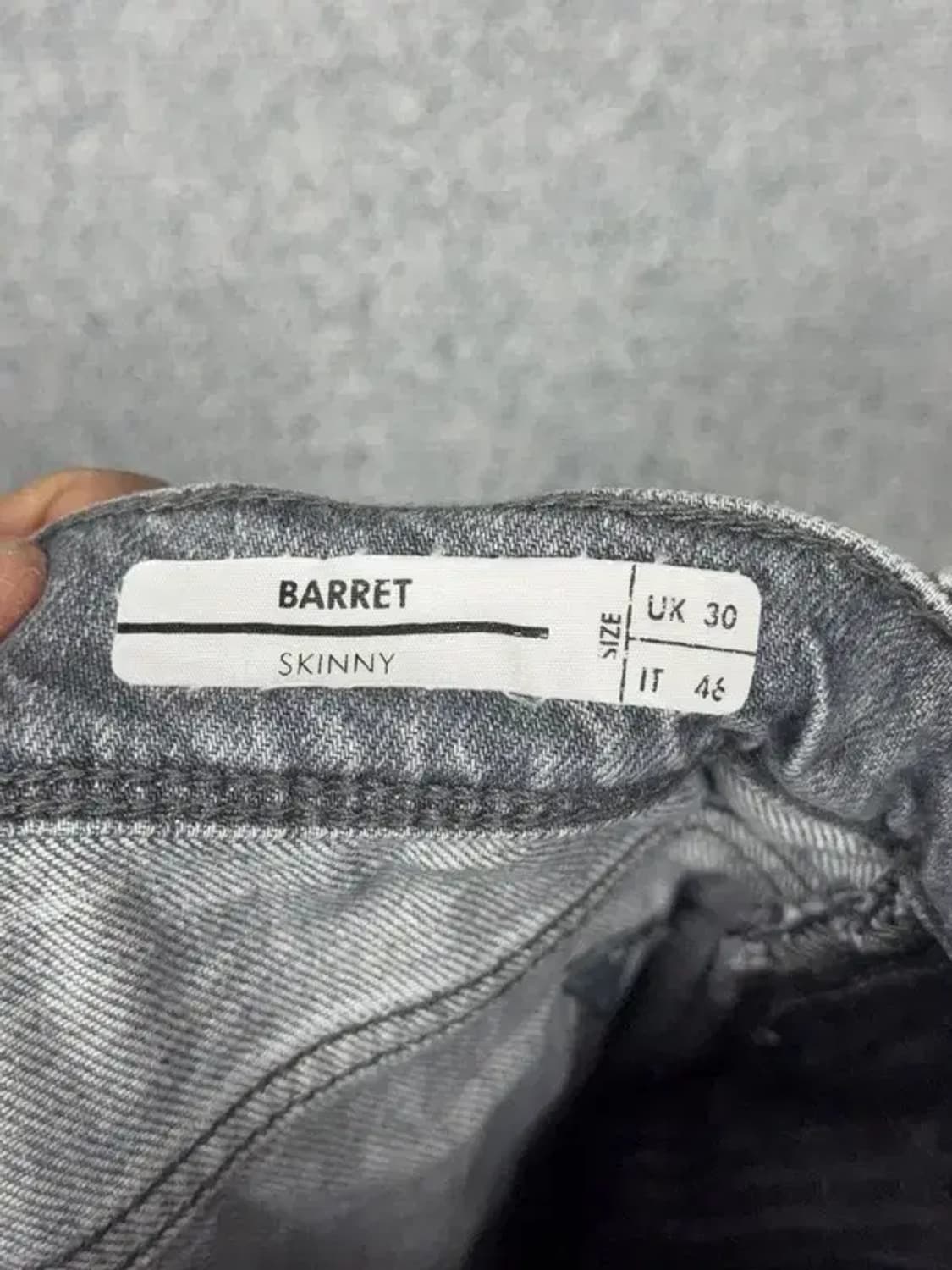 안토니 모라토 그레이 빈티지 청바지 46/30 상품이미지7