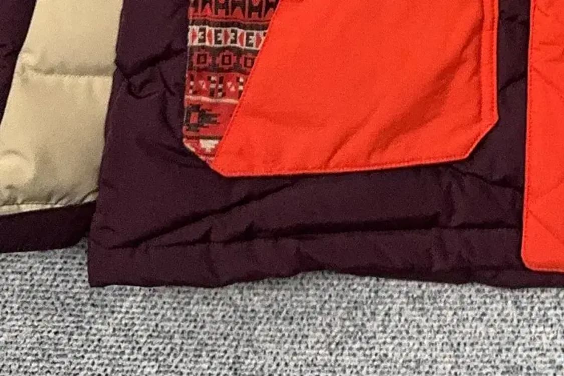 밀레 오렌지 덕다운 패딩 100(L) 상품이미지6