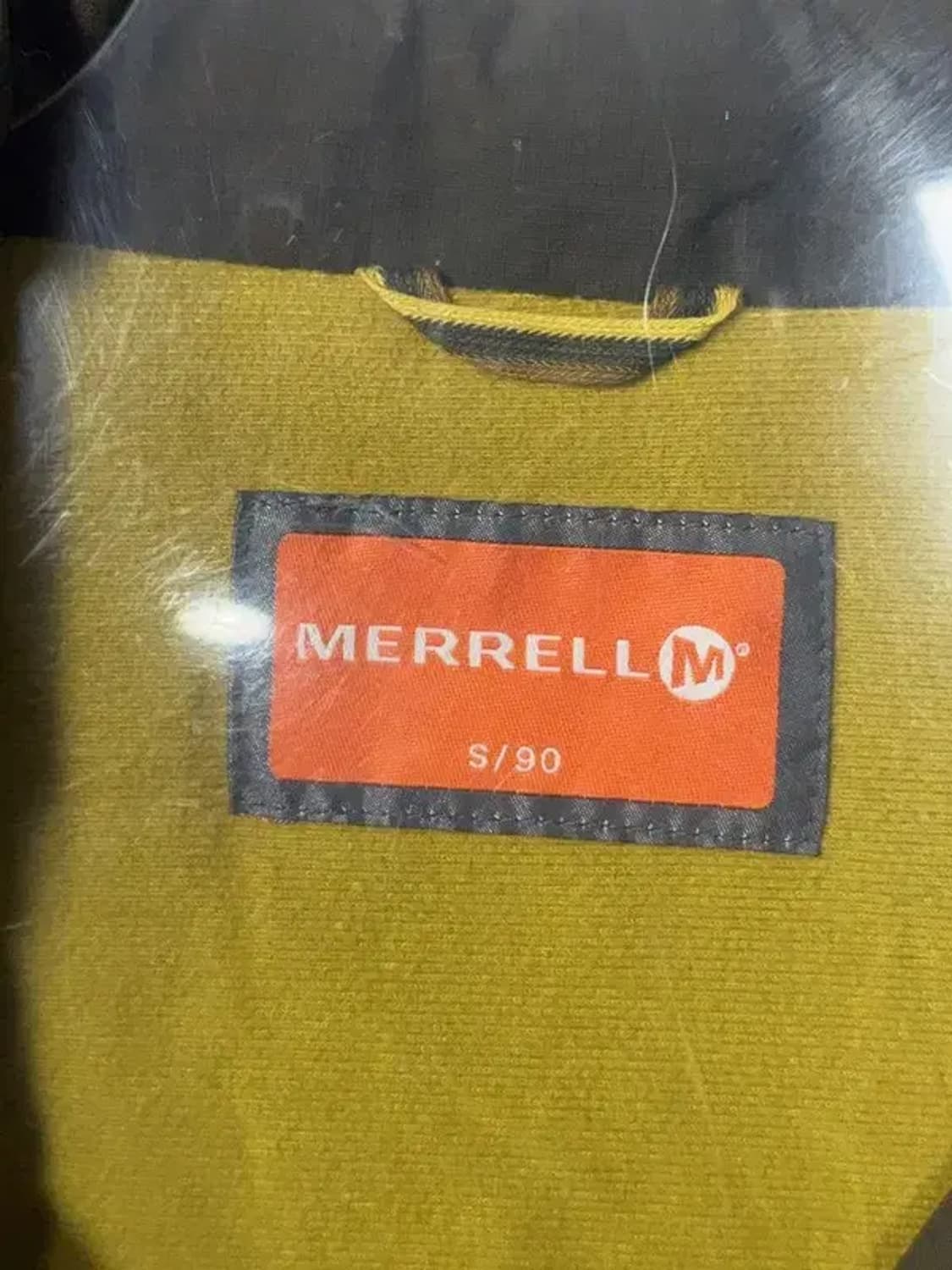 머렐 카키 허리 밴딩 빈티지 후드 바람막이 S/90 상품이미지7