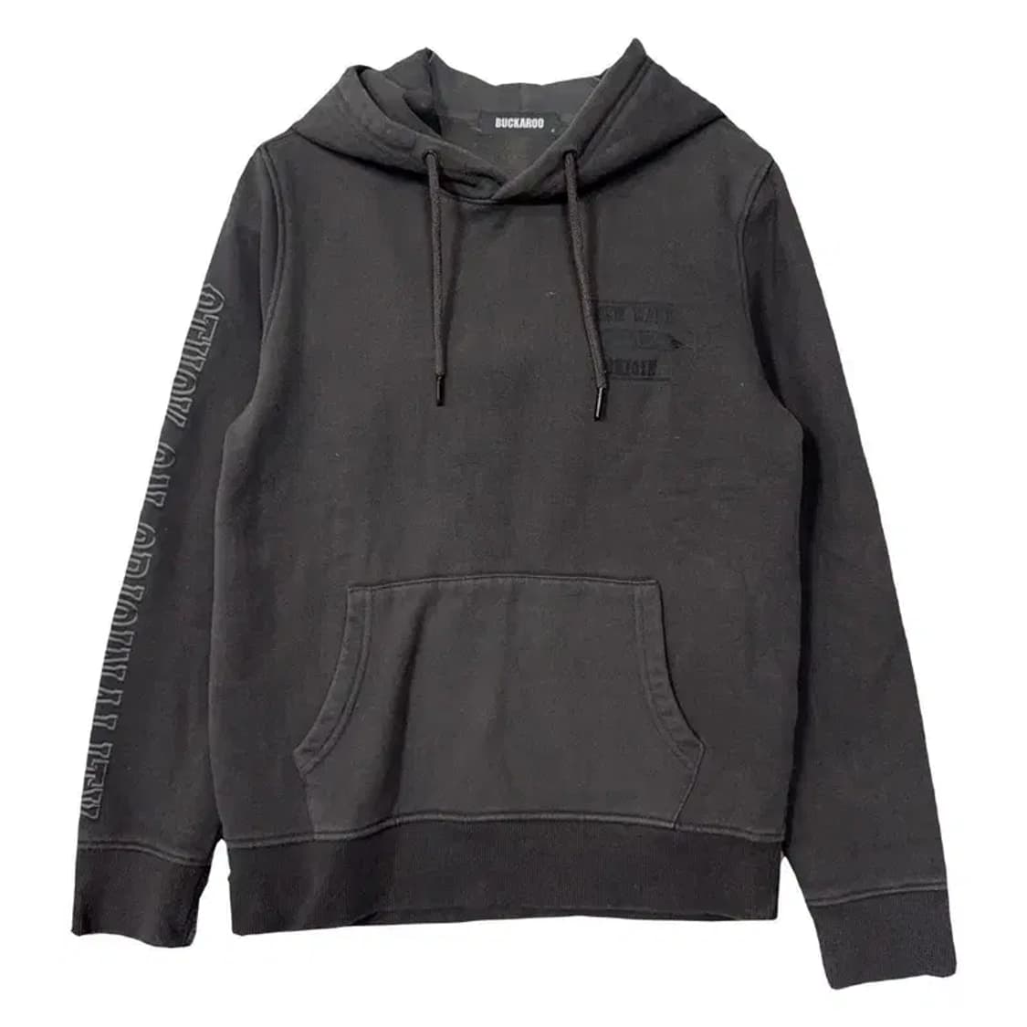 버커루 그레이 캐주얼 후드티 S 상품이미지1