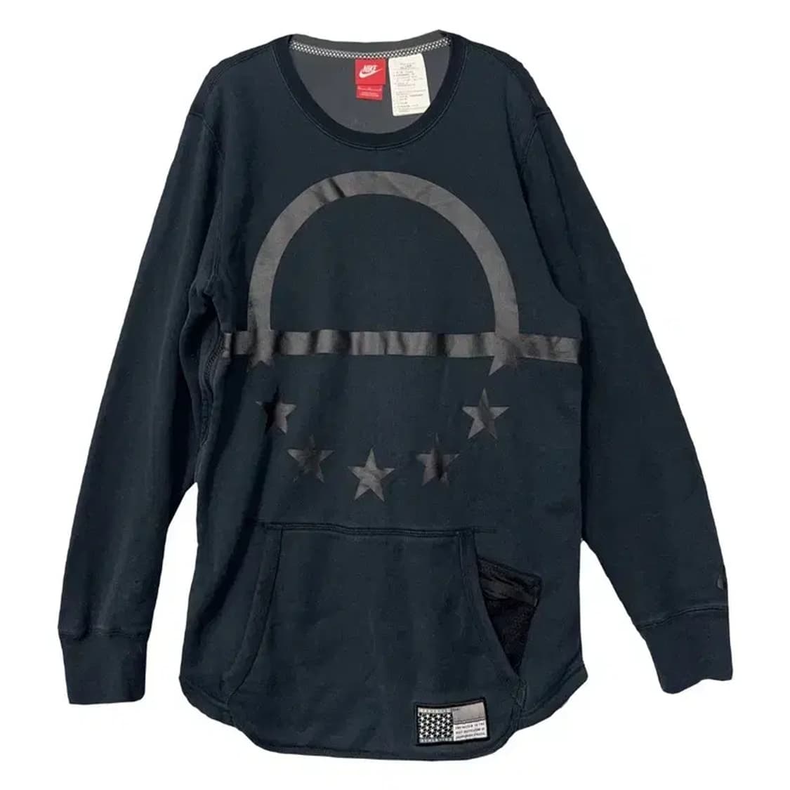 나이키 프린팅 네이비 빈티지 롱 맨투맨 M 상품이미지1