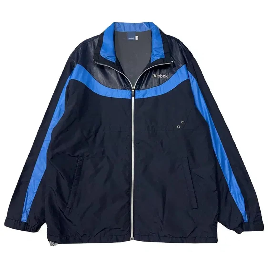 리복 네이비 올드스쿨 바람막이 100 상품이미지1