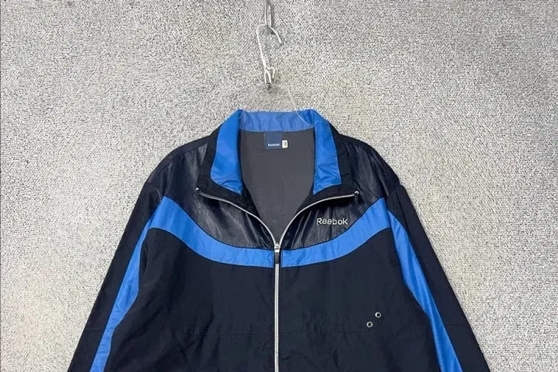 리복 네이비 올드스쿨 바람막이 100 상품이미지3