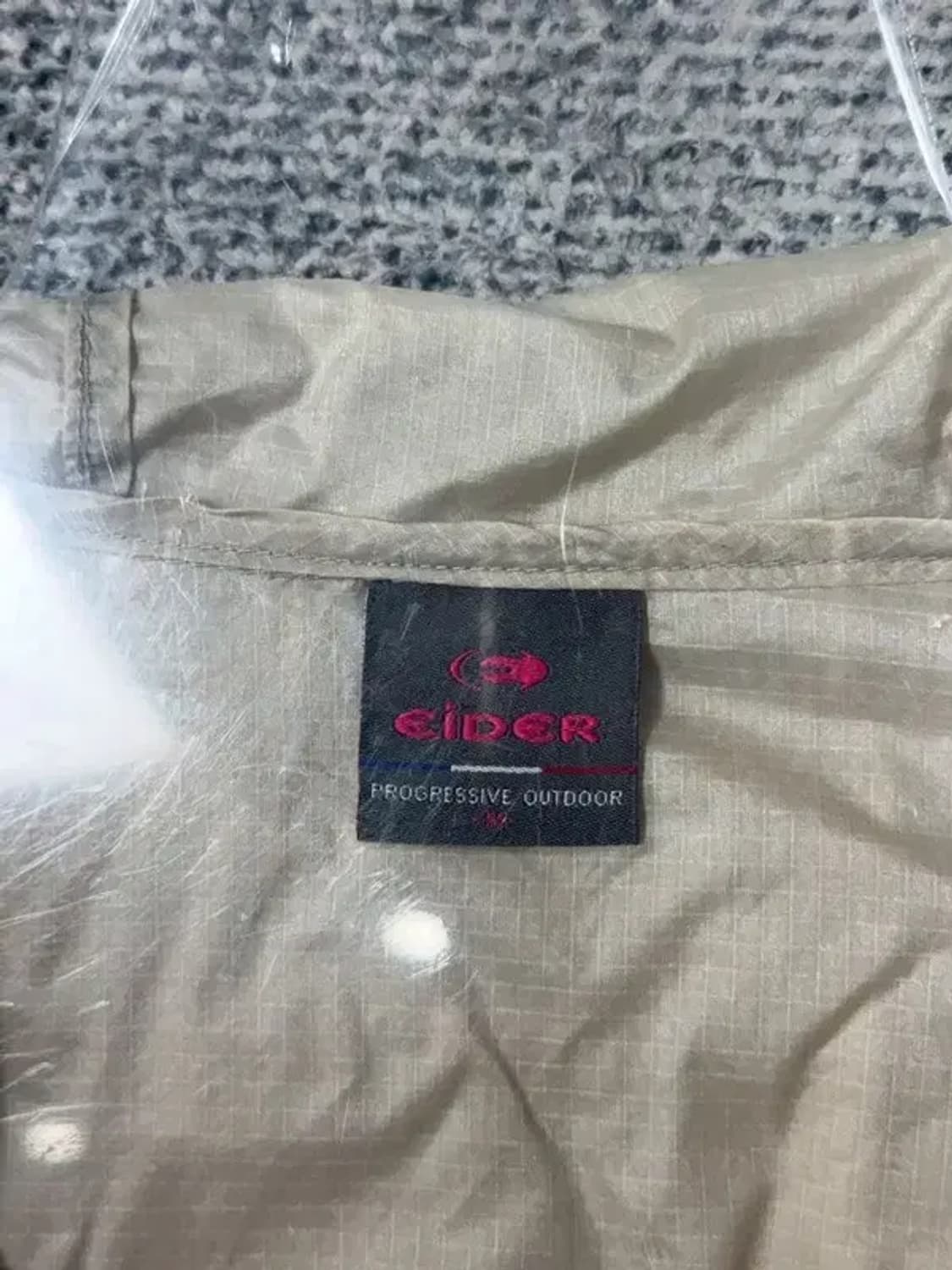 아이더 베이지 기능성 바람막이 M 상품이미지6