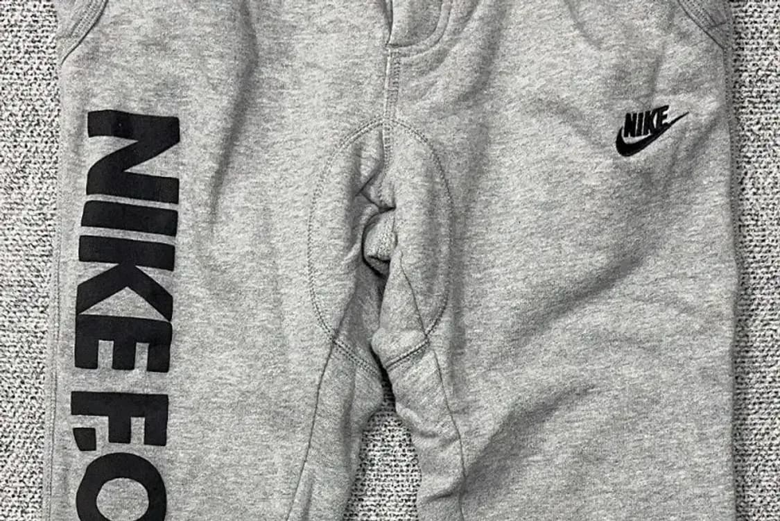 나이키 프린팅 라이트 그레이 조거팬츠 S 상품이미지4