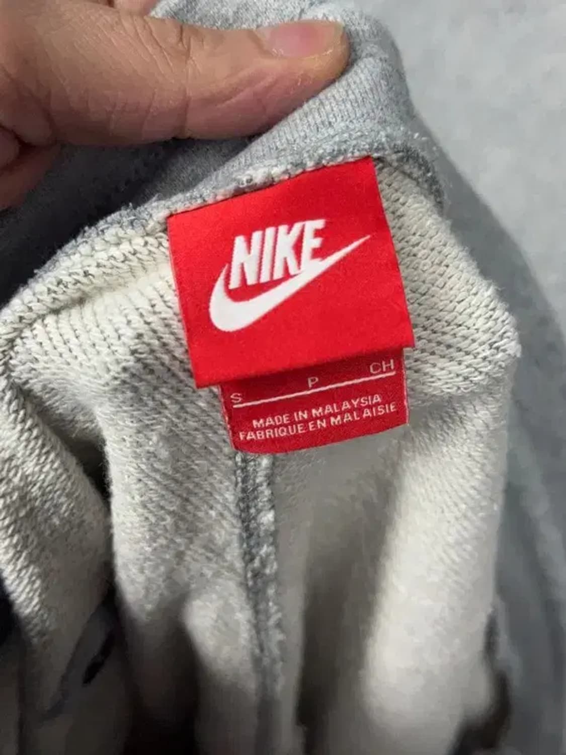 나이키 프린팅 라이트 그레이 조거팬츠 S 상품이미지7