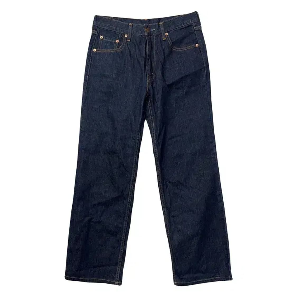 리바이스 오렌지 탭 진청 생지 청바지 W78 L86 상품이미지1