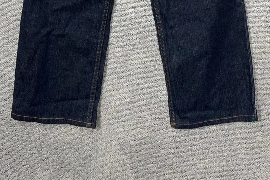 리바이스 오렌지 탭 진청 생지 청바지 W78 L86 상품이미지5