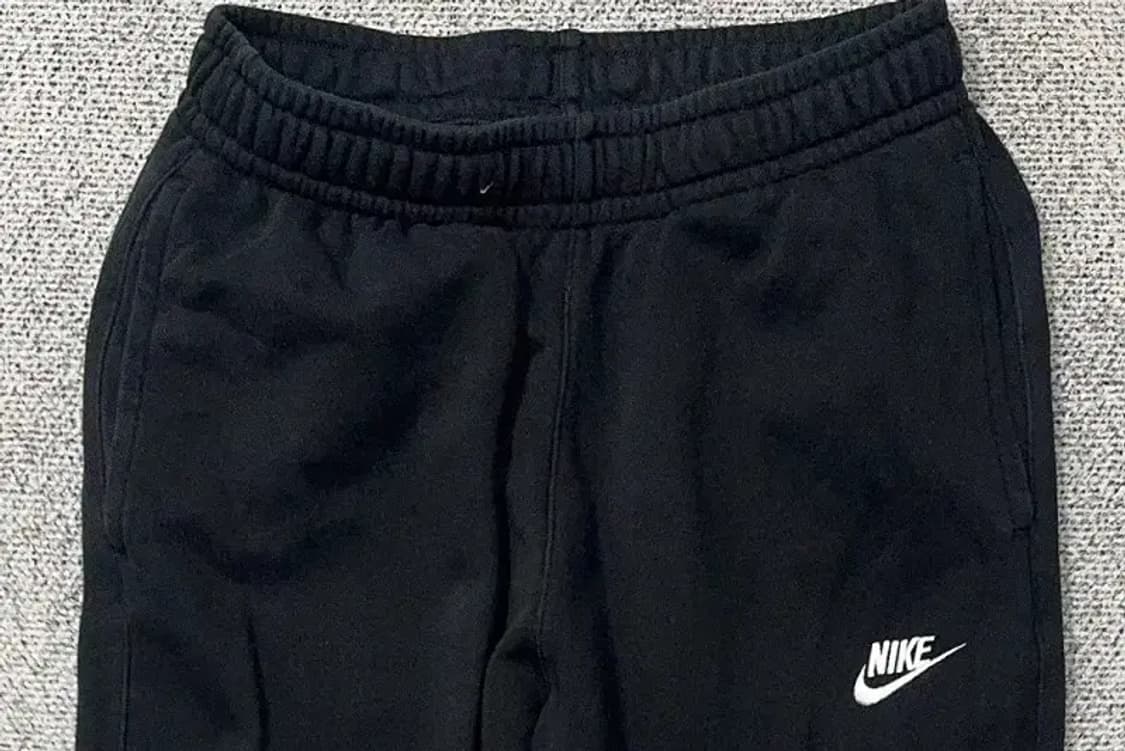 나이키 블랙 로고 조거팬츠 S 상품이미지3