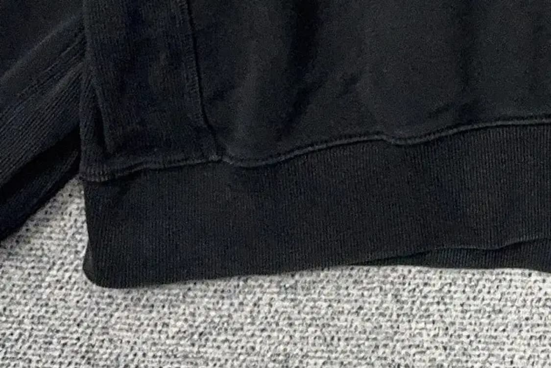 아디다스 블랙 로고 맨투맨 L 상품이미지6