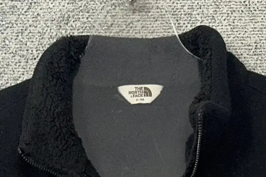 노스페이스 블랙 로고 플리스 후리스 S/90 상품이미지5