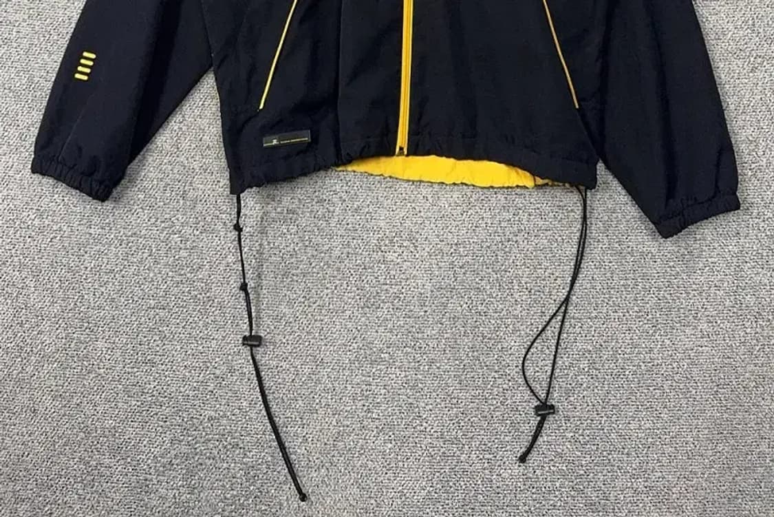 휠라 올드스쿨 블랙 바람막이 윈드자켓 100 상품이미지4