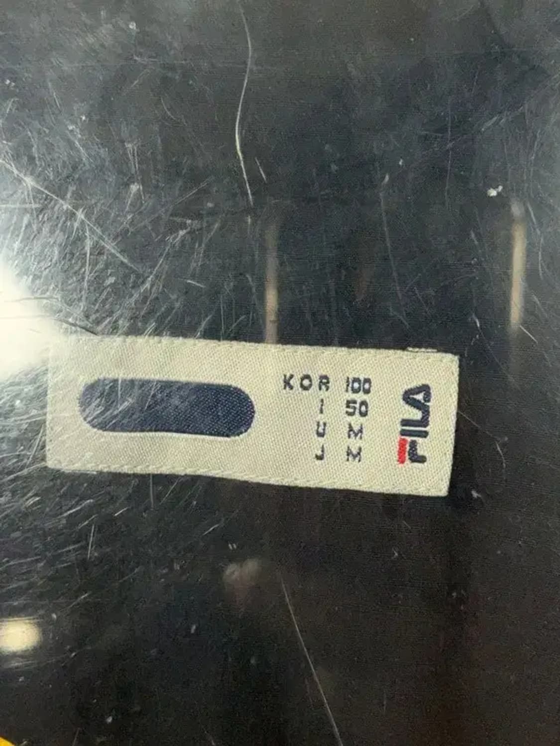 휠라 올드스쿨 블랙 바람막이 윈드자켓 100 상품이미지5