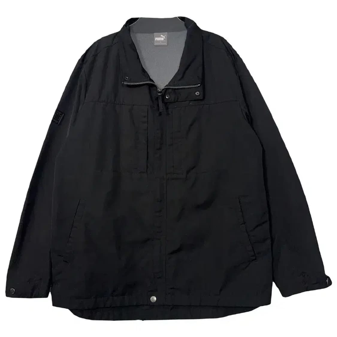 푸마 블랙 바람막이 윈드자켓 XL 상품이미지1