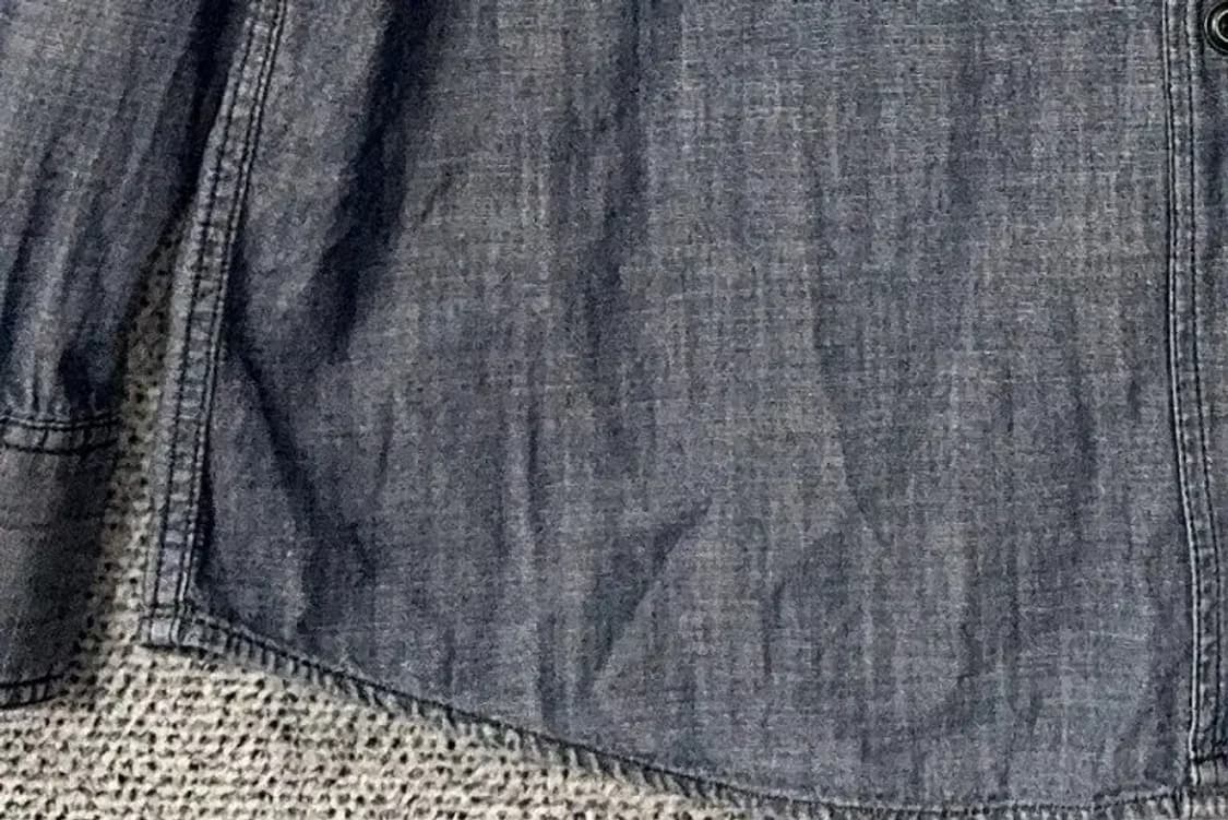 유니클로 데님 인디고 셔츠 XL 상품이미지6