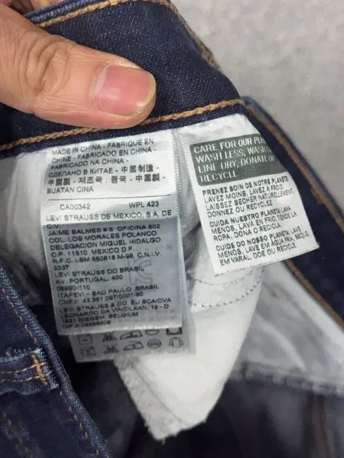 리바이스 워싱 여성 스키니진 27 상품이미지10