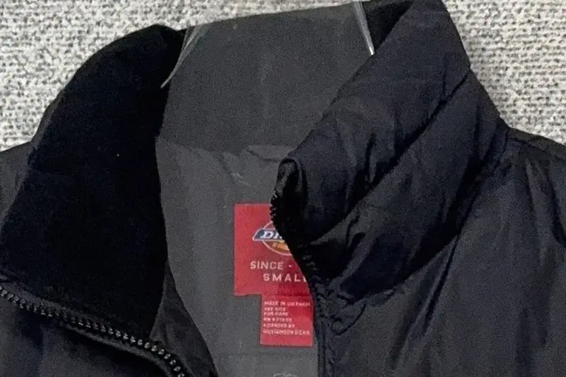디키즈 블랙 로고 점퍼 경량 패딩 S(90) 상품이미지5
