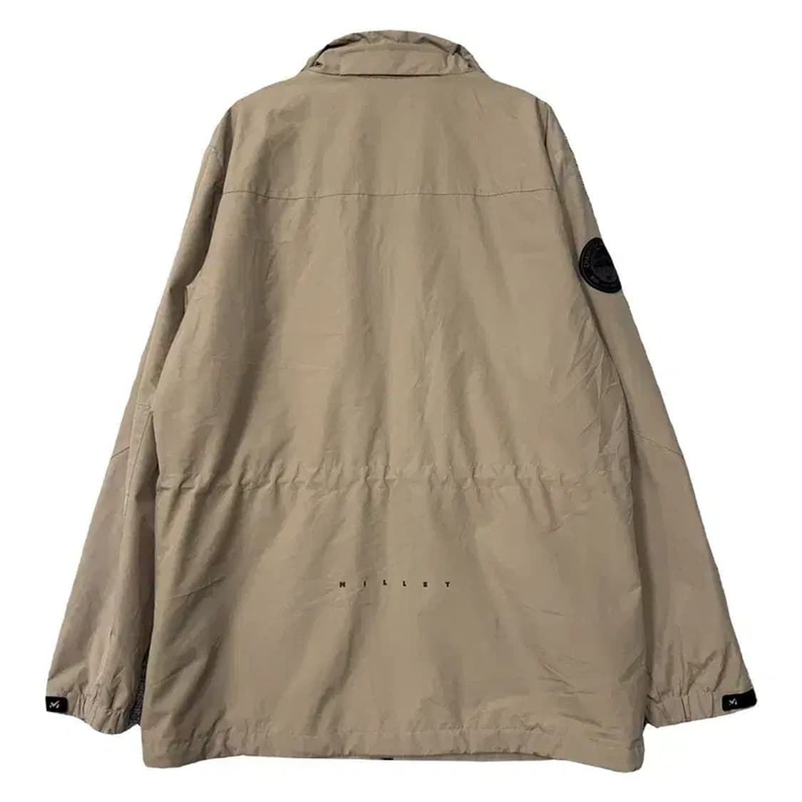 밀레 베이지 사파리 남성 바람막이 윈드자켓 100 상품이미지2