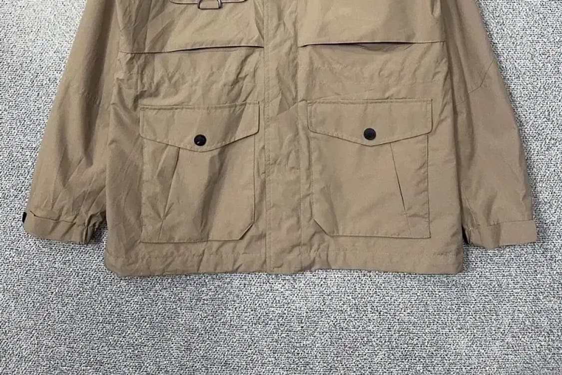 밀레 베이지 사파리 남성 바람막이 윈드자켓 100 상품이미지4