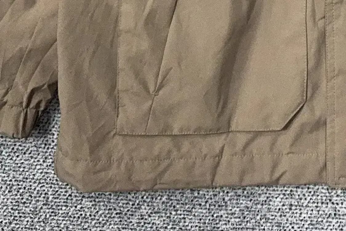 밀레 베이지 사파리 남성 바람막이 윈드자켓 100 상품이미지5