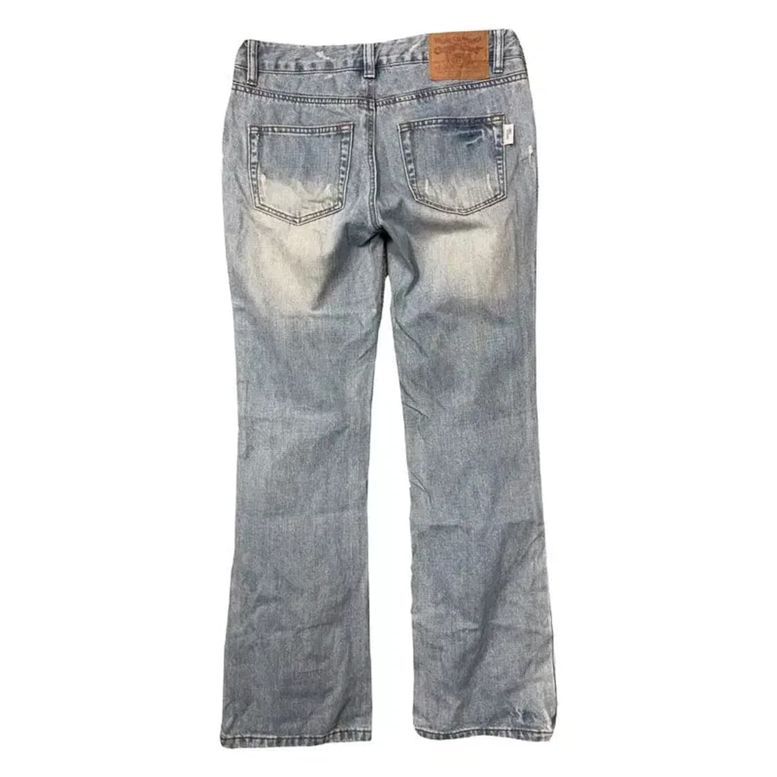 후아유 연청 빈티지 Y2K 부츠컷 데님팬츠 상품이미지2