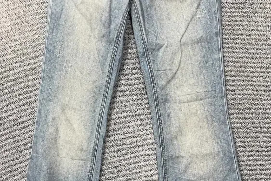 후아유 연청 빈티지 Y2K 부츠컷 데님팬츠 상품이미지4