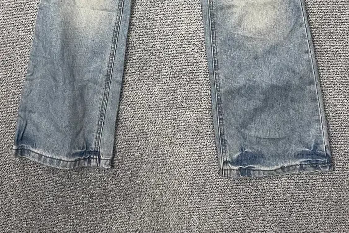 후아유 연청 빈티지 Y2K 부츠컷 데님팬츠 상품이미지5