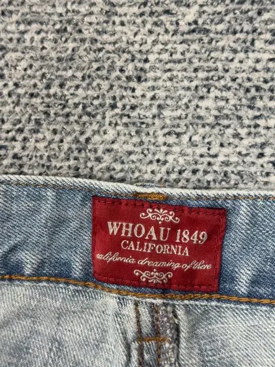 후아유 연청 빈티지 Y2K 부츠컷 데님팬츠 상품이미지6