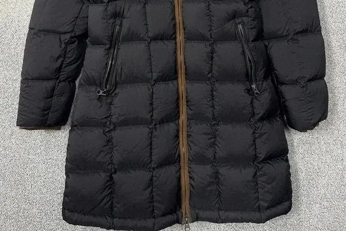 노스페이스 화이트라벨 올블랙 다운 롱패딩 95(L) 상품이미지4