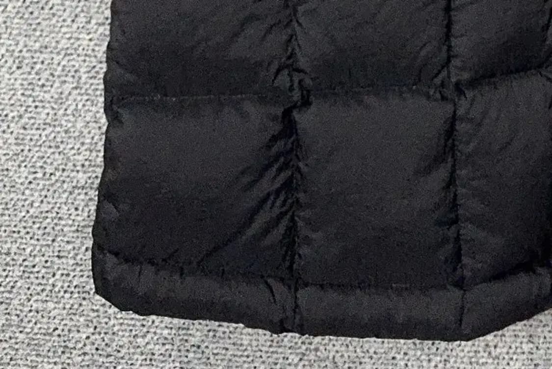 노스페이스 화이트라벨 올블랙 다운 롱패딩 95(L) 상품이미지6