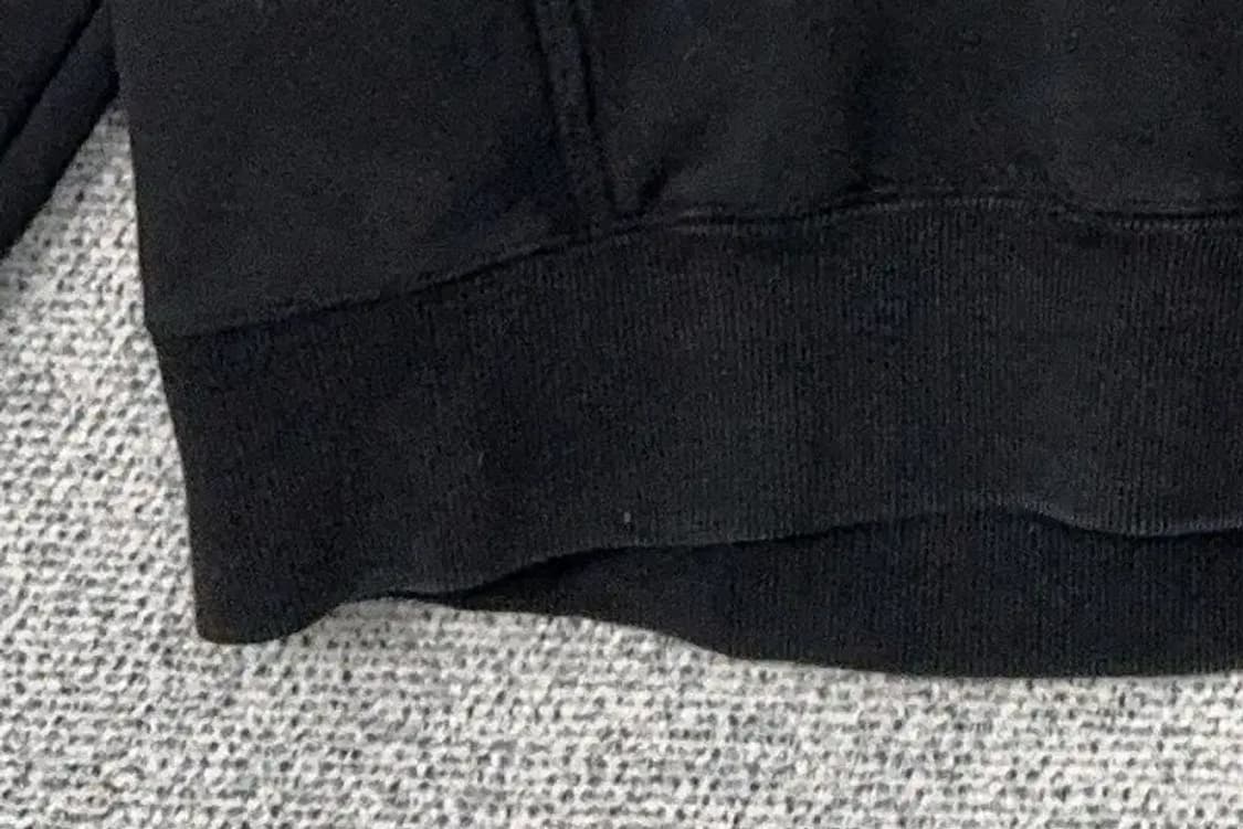 왓잇이즌 블랙 로고 후드티 L 상품이미지6