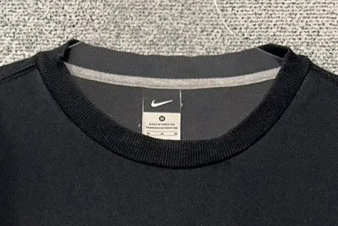 나이키 블랙 로고 맨투맨 M 상품이미지5