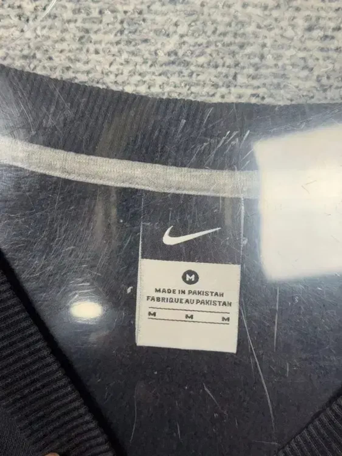 나이키 블랙 로고 맨투맨 M 상품이미지6