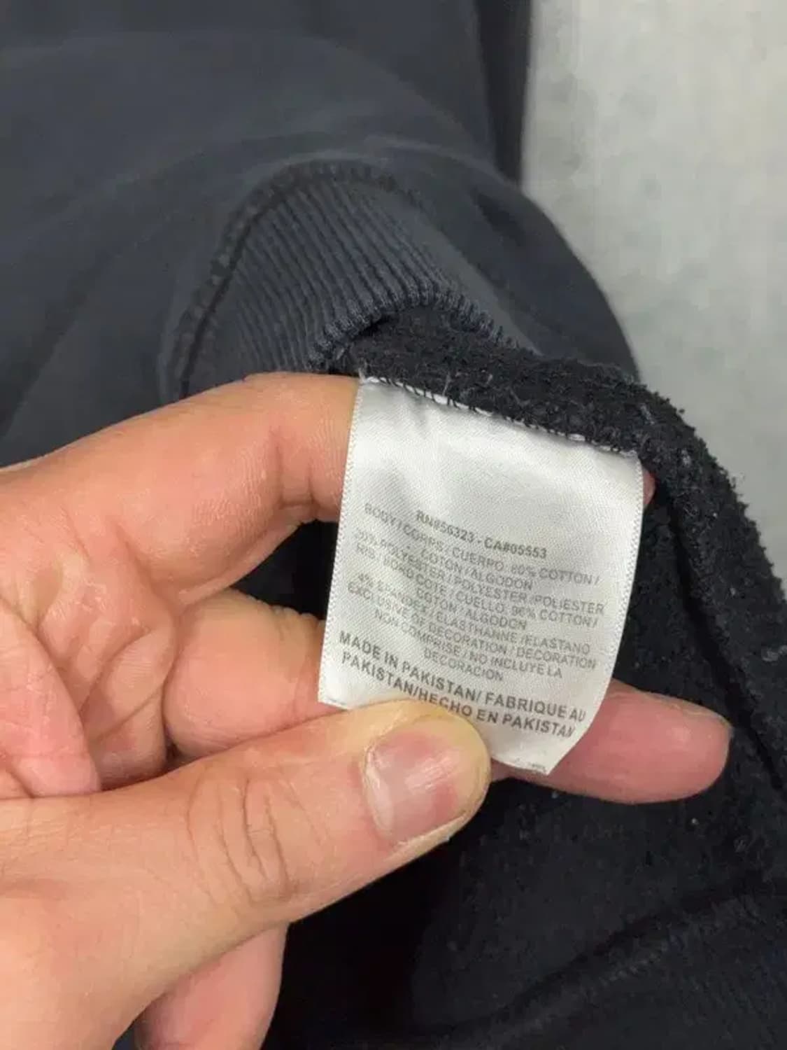 나이키 블랙 로고 맨투맨 M 상품이미지7