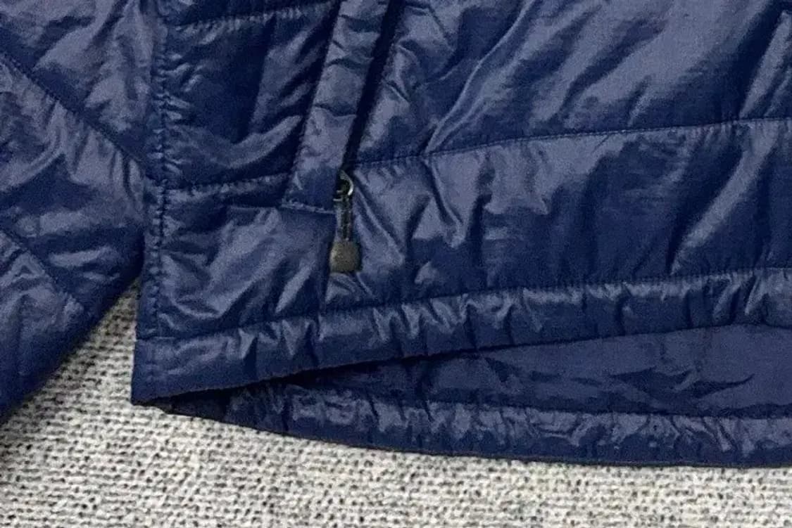 노스페이스 네이비 로고 누빔 경량 패딩 100 상품이미지6