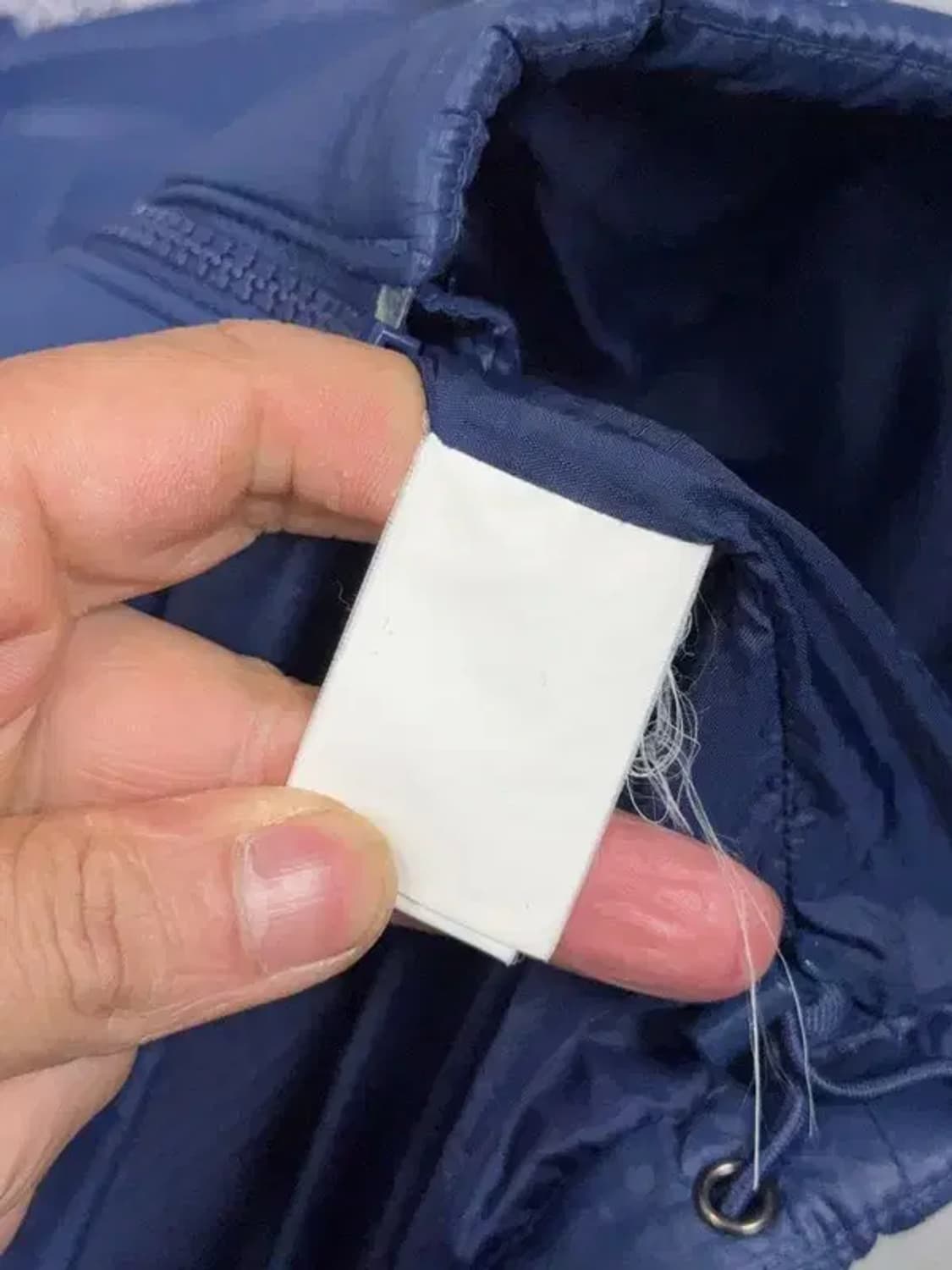 노스페이스 네이비 로고 누빔 경량 패딩 100 상품이미지8