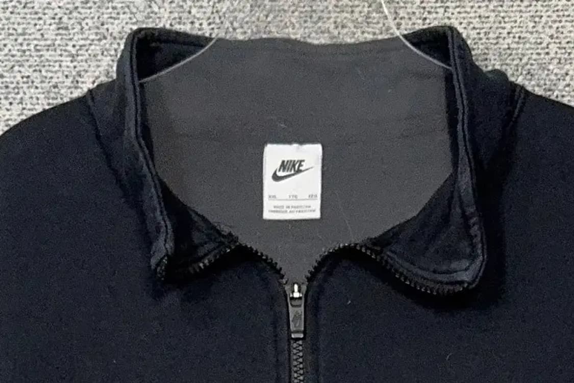 나이키 레트로 로고 블랙 반집업 맨투맨 XXL 상품이미지5