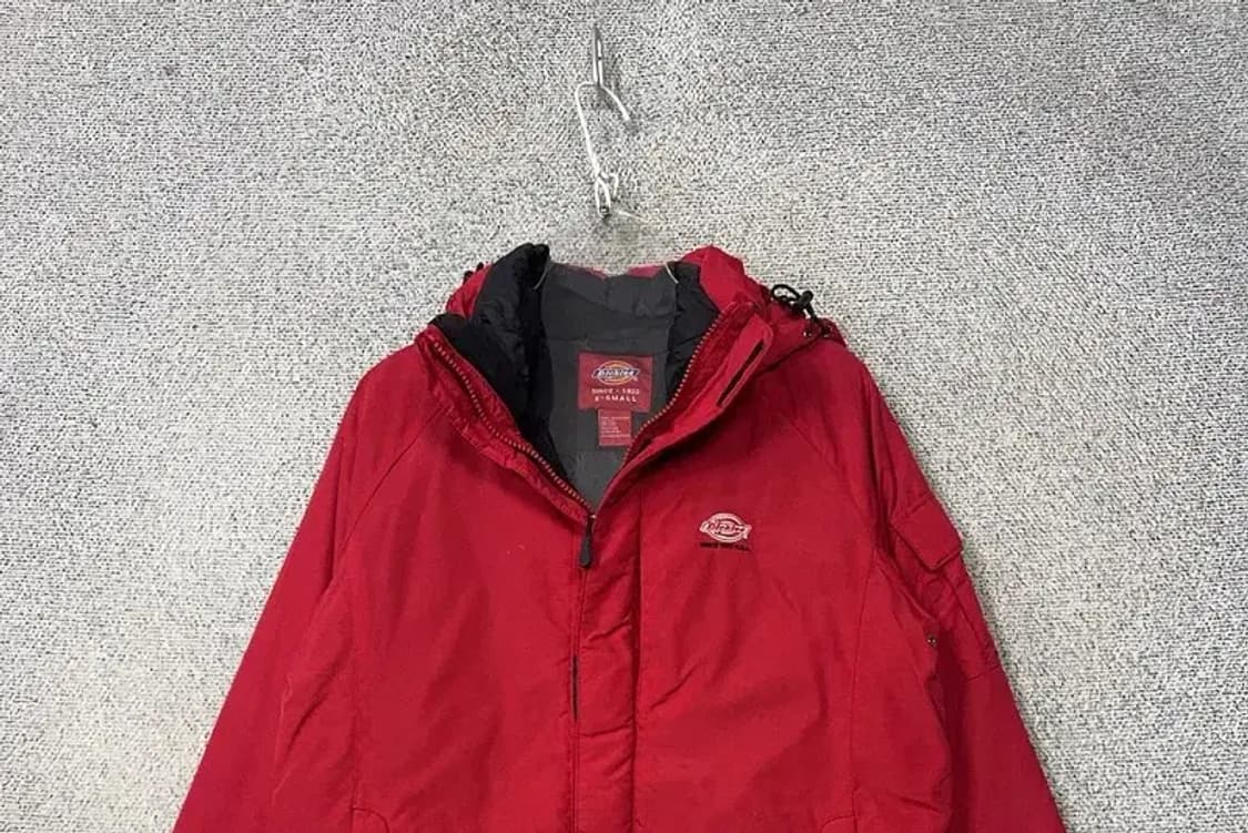 디키즈 레드 빈티지 바람막이 윈드자켓 X-SMALL 상품이미지3