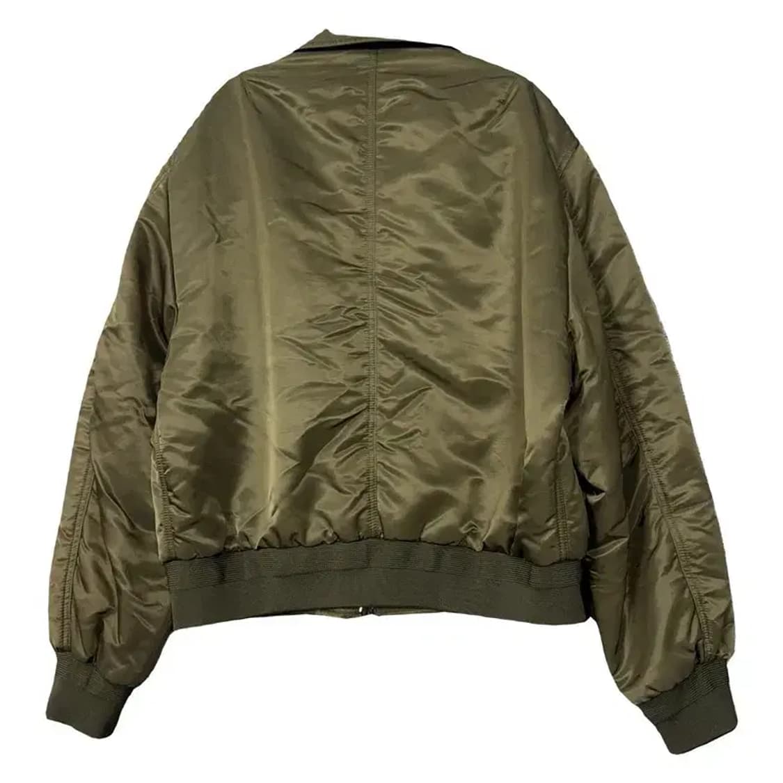 벨리에 카키 여성 빈티지 봄버 자켓 S 상품이미지2