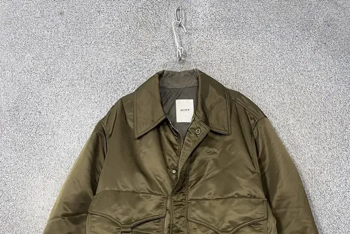 벨리에 카키 여성 빈티지 봄버 자켓 S 상품이미지3