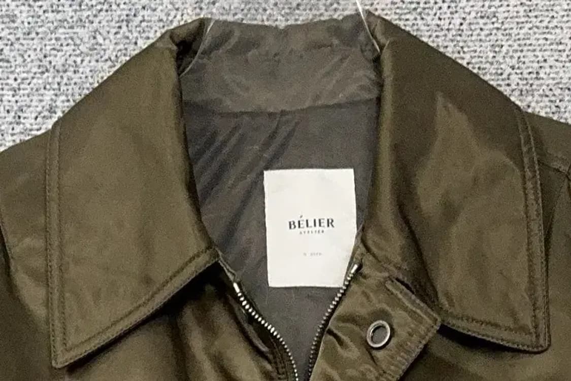 벨리에 카키 여성 빈티지 봄버 자켓 S 상품이미지5