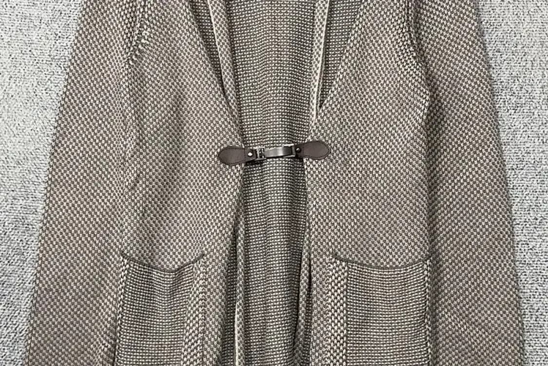 질리오띠 이태리 버클 니트 베이지 롱 가디건 85-160(55) 상품이미지4