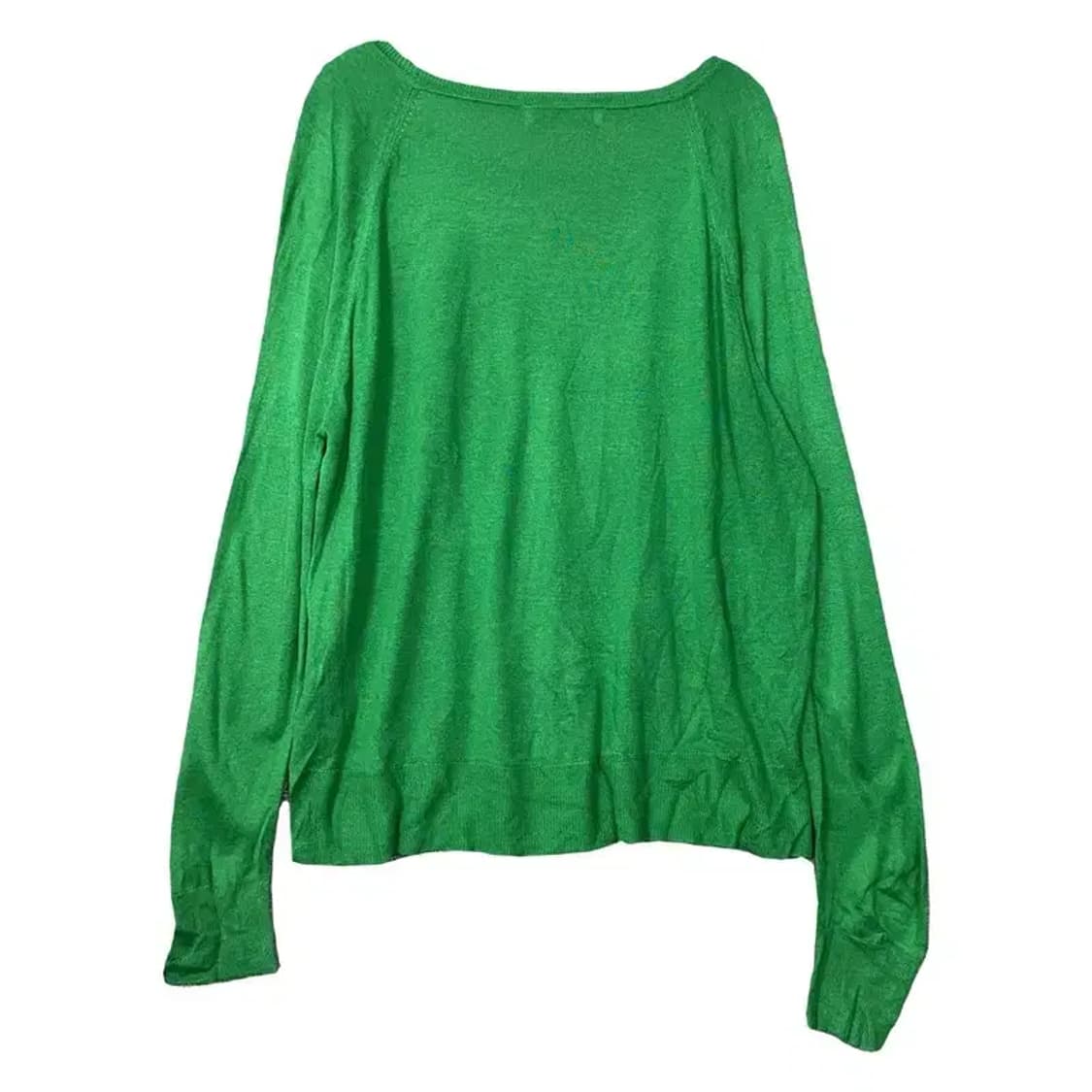 자라 그린 오버핏 비스코스 니트 L 상품이미지2