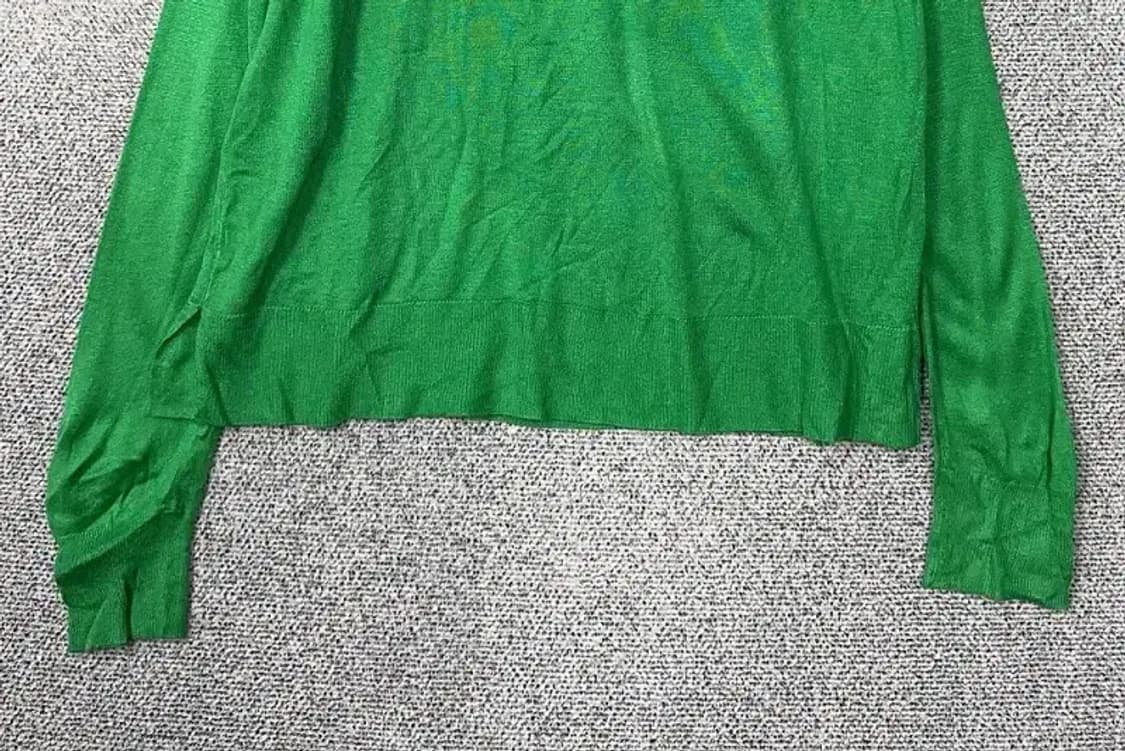 자라 그린 오버핏 비스코스 니트 L 상품이미지4