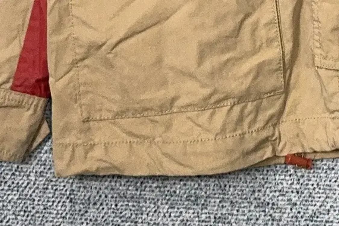 써스데이아일랜드 베이지 빈티지 바람막이 윈드자켓 90(M) 상품이미지5