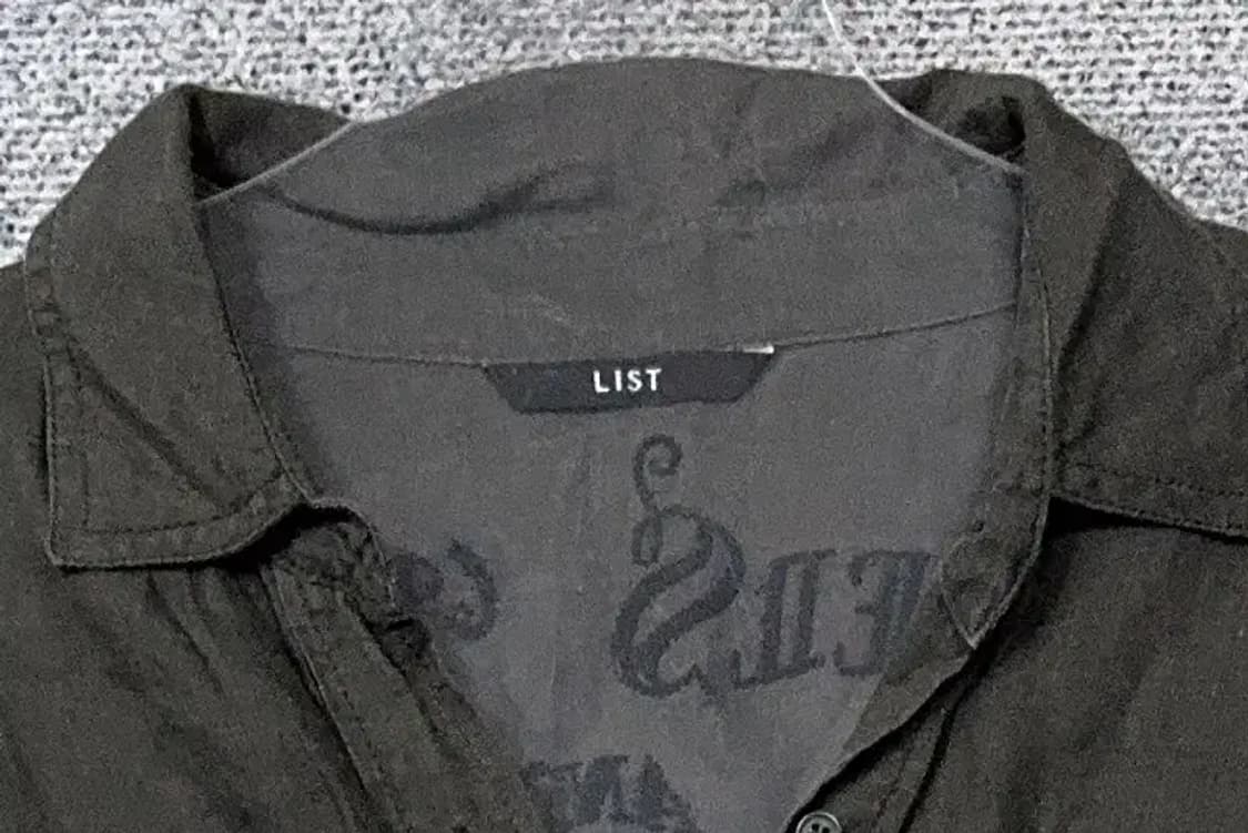 리스트 그레이 빈티지 블라우스 66 상품이미지5